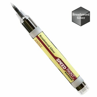 Speedpaint 2.0 Marker - Broadsword Silver &ndash; Metallic miniatuurverfmarker &ndash; The Army Painter