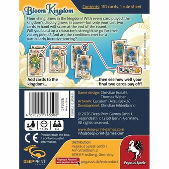 Bloom Kingdom (ENG) &ndash; Kaartspel &ndash; Pegasus Spiele