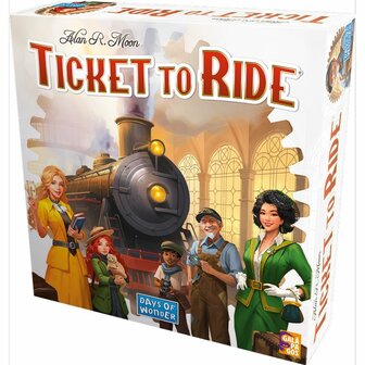 TICKET TO RIDE (NL) - USA (REFRESH) &ndash; Bordspel &ndash; Days of Wonder
