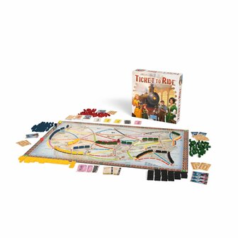 TICKET TO RIDE (NL) - USA (REFRESH) &ndash; Bordspel &ndash; Days of Wonder