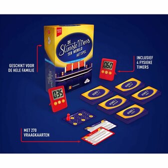 De Slimste Mens ter Wereld (Vlaams) &ndash; Partyspel &ndash; Identity Games
