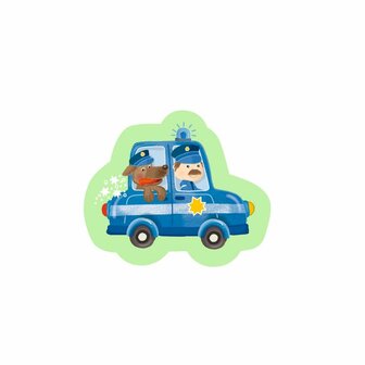 4 Eerste Puzzels: Hulpvoertuigen (2+) &ndash; Puzzelset &ndash; HABA