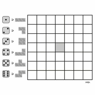 Roll'n Pix (6+) &ndash; Dobbel- en Tekenspel &ndash; HABA