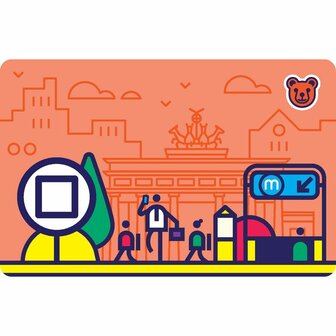 Next Station: Berlin &ndash; Flip-and-write-spel &ndash; Blue Orange