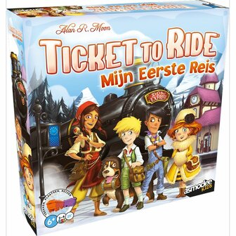 Ticket to Ride: Mijn Eerste Reis Europa &ndash; Junior bordspel &ndash; Days of Wonder