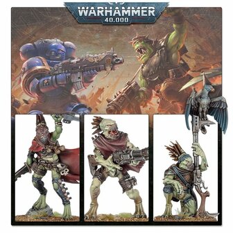 Warhammer 40,000 - T'au Empire Kroot Farstalkers &ndash; Miniatuurset &ndash; Games Workshop