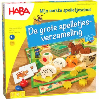Mijn eerste spelletjesdoos: De grote spelletjesverzameling van HABA (3+)