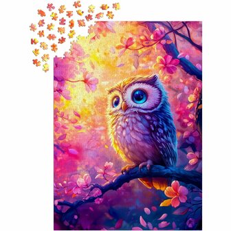 Dreamy Owl (1000) &ndash; Legpuzzel &ndash; Enjoy