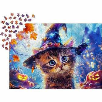 Little Witch Cat (1000) &ndash; Legpuzzel &ndash; Enjoy