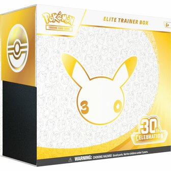 30th Celebration &ndash; Elite Trainer Box &ndash; Pok&eacute;mon