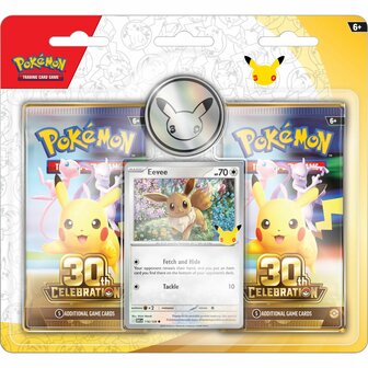 30th Celebration - 2-Pack Blister Eevee &ndash; 2-Pack Blister &ndash; Pok&eacute;mon