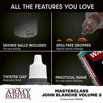 Masterclass: John Blanche Volume 3 Paint Set &ndash; Verfset &ndash; The Army Painter