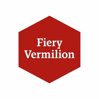 Fiery Vermilion - John Blanche Masterclass Warpaints &ndash; Acrylverf &ndash; The Army Painter
