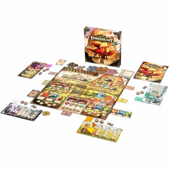 Emberheart &ndash; Worker-placementspel &ndash; Mindclash Games