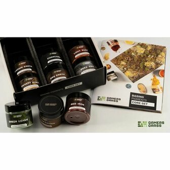 Basing Pigments Core Set &ndash; Pigmentset &ndash; GamersGrass