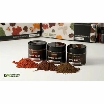 Basing Pigments Core Set &ndash; Pigmentset &ndash; GamersGrass