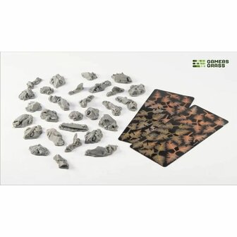 Golden Autumn Glade Basing Box &ndash; Basing Set &ndash; GamersGrass