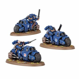 Warhammer 40,000 Space Marines: Outrider Squad &ndash; Miniatuurset &ndash; Games Workshop