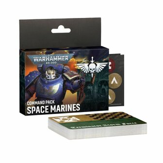 Warhammer 40,000 Space Marines: Command Pack &ndash; Referentiekaartenset &ndash; Games Workshop