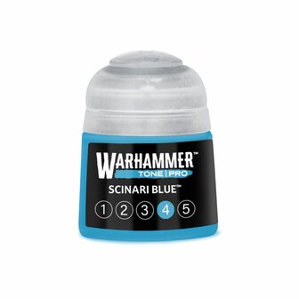 Scinari Blue 4 Warhammer Tone Pro &ndash; Miniatuurverf &ndash; Games Workshop