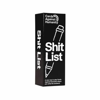 Cards Against Humanity: Shit List &ndash; Partykaartspel &ndash; Cards Against Humanity
