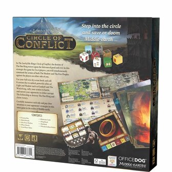 The Lord of the Rings: Circle of Conflict &ndash; Strategisch dobbelspel &ndash; Office Dog