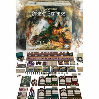 Horror on the Orient Express: The Board Game &ndash; Co&ouml;peratief horrorspel &ndash; Chaosium