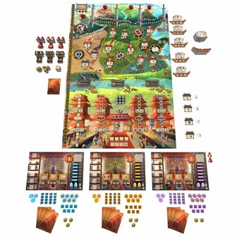 Tianxia &ndash; Strategisch bordspel &ndash; Board &amp; Dice