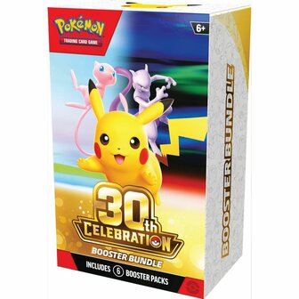 Pok&eacute;mon TCG: 30th Celebration Booster Bundle &ndash; TCG-verzamelset &ndash; The Pok&eacute;mon Company