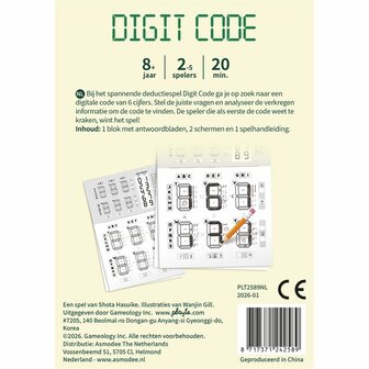 Digit Code &ndash; Deductiespel &ndash; Playte