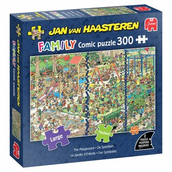 Jan van Haasteren Family: De Speeltuin (300) &ndash; Familypuzzel &ndash; Jumbo