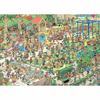Jan van Haasteren Family: De Speeltuin (300) &ndash; Familypuzzel &ndash; Jumbo