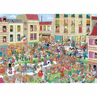 Jan van Haasteren: Modewaanzin (1000) &ndash; Legpuzzel &ndash; Jumbo