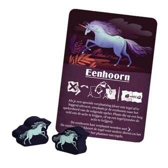 Night at the Zoo: Eenhoorn (NL) &ndash; Bordspeluitbreiding &ndash; DSV Games