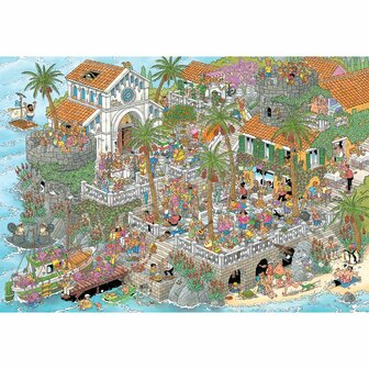 Jan van Haasteren &ndash; Leve de Middellandse Zee! &ndash; 2000 stukjes