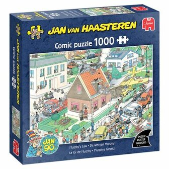 Jan van Haasteren &ndash; De Wet van Murphy &ndash; Legpuzzel 1000 stukjes &ndash; Jumbo