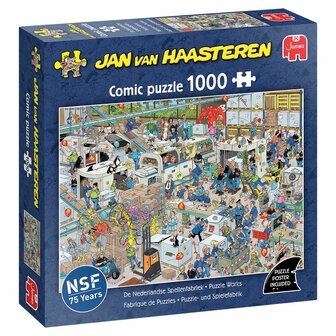 Jan van Haasteren &ndash; De Nederlandse Spellenfabriek &ndash; Legpuzzel 1000 stukjes &ndash; Jumbo