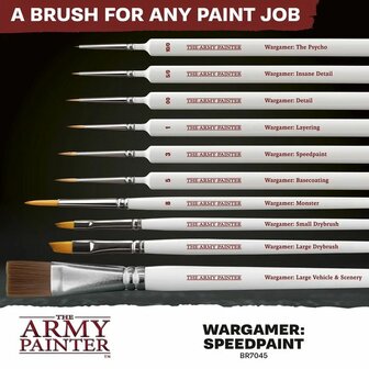 Wargamer Brush: Speedpaint &ndash; Miniatuurpenseel &ndash; The Army Painter