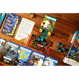 Hercules And The 12 Labours &ndash; Solo kaart- en dobbelspel &ndash; Envy Born Games