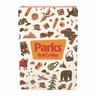 Parks: Roll &amp; Hike &ndash; Roll-and-write-dobbelspel &ndash; Keymaster Games