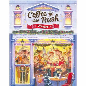 Coffee Rush: Winter (NL/FR) &ndash; Bordspel &ndash; Korea Board Games