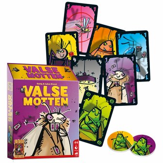 Valse Motten &ndash; Kaartspel &ndash; 999 Games