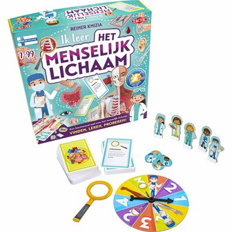 Ik leer: Het Menselijk Lichaam - Educatief Bordspel - Tactic