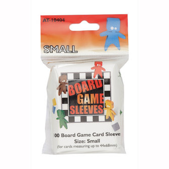 Board Game Sleeves: Small (44x68mm) - 100 stuks