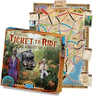 Ticket To Ride - Map Collection: The Heart of Africa