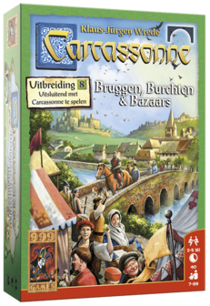 Carcassonne: Bruggen, Burchten & Bazaars (Uitbreiding 8)