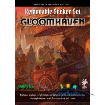 Gloomhaven: Removable Sticker Sheet