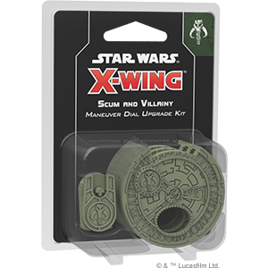 Star Wars X-Wing 2.0 -  Scum and Villainy Maneuver Dial Upgrade Kit