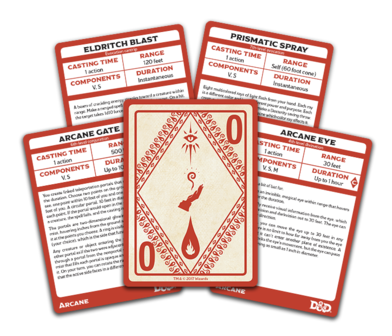 Dungeons & Dragons: Spellbook Cards - Arcane
