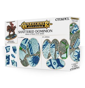 Warhammer: Age of Sigmar - Shattered Dominion (60 &amp; 90mm Oval Bases)